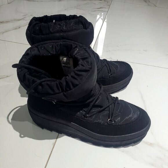 PAJAR [Limited Edition] TAYA Black Winter Puffer Boots- US8 - Picture 8 of 10
